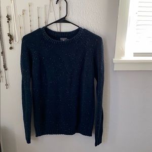 UO Hawkings McGill Navy Crew Neck Sweater